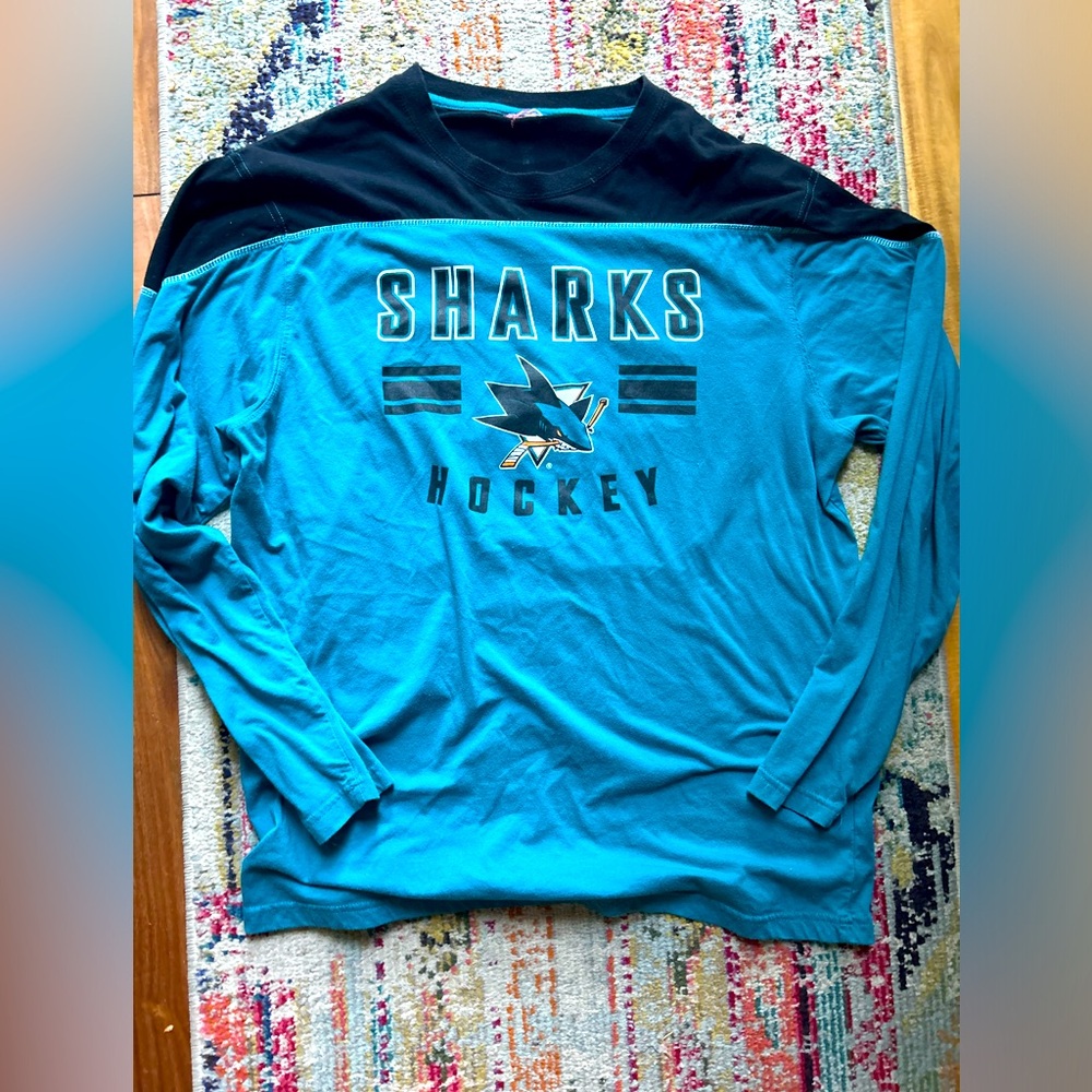 NHL San Jose Sharks jersey long sleeve #12 Patrick Marleau